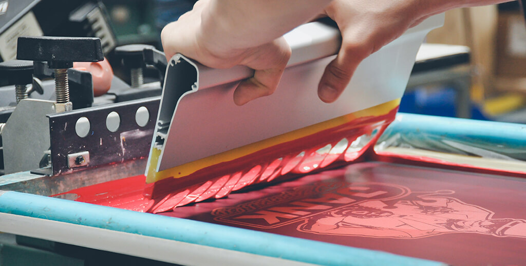 Proceso de serigrafía